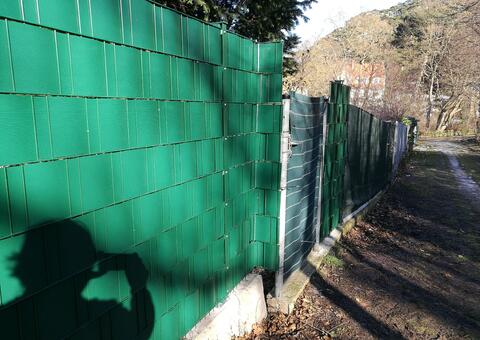 Doppelstabgitterzaun in 2340 Mödling Niederösterreich 12