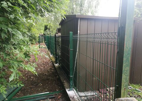 Doppelstabgitterzaun in 2532 Heiligenkreuz Niederösterreich 07