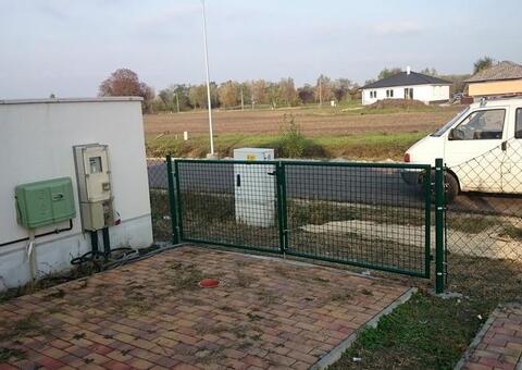 Maschendrahtzaun in Ungarn