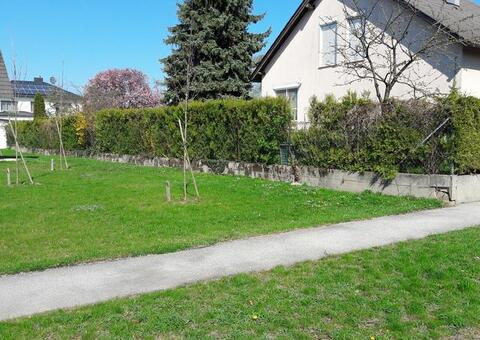 Doppelstabgitterzaun in 2291 Lassee Niederösterreich 01