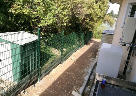 Doppelstabgitterzaun in 2333 Leopoldsdorf Niederösterreich 13