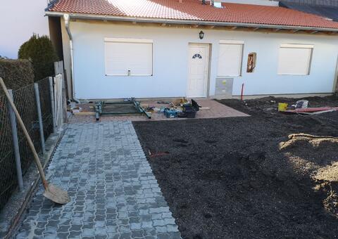 Doppelstabgitterzaun in 2540 Bad Vöslau Niederösterreich 01