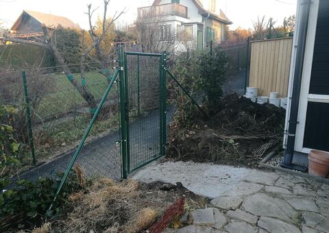 Maschendrahtzaun in 1190 Wien 06