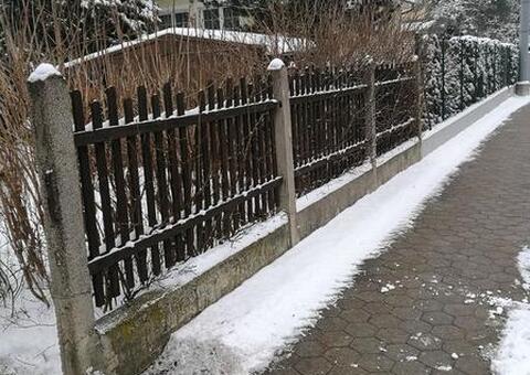 Doppelstabgitterzaun in 1130 Wien 02