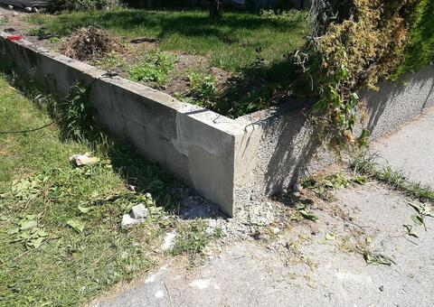 Doppelstabgitterzaun in 2291 Lassee Niederösterreich 08